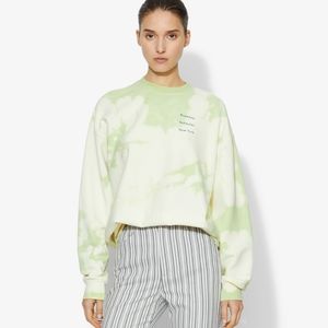 proenza tie dye sweatshirt